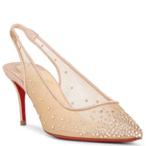 Follies Strass 70 sling-back pumps
