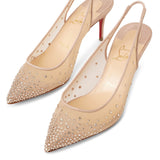 Follies Strass 70 sling-back pumps