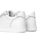 Vieira white strass sneakers