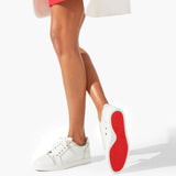 Vieira white strass sneakers