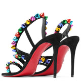 Spikita strap black multi sandals