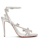 Joli Queen 100 PVC silver sandals