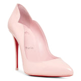 Hot Chick 100 pink patent pumps