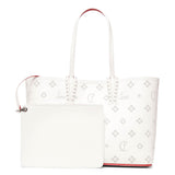 Cabata small white laser loubinthesky