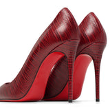 Kate 100 red lizzy pumps
