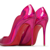 Hot Chick 100 patent psychic pink pumps