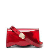 Loubi54 small red patent crossbody bag
