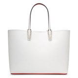 Cabata loubinthesky white tote bag