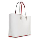 Cabata loubinthesky white tote bag