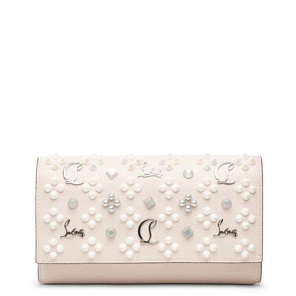 Paloma wallet on chain light pink clutch bag
