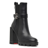CL Chelsea Lug 100 black leather ankle boots