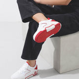 Astroloubi Donna white leather sneakers
