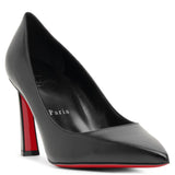 Condora 85 black leather pumps