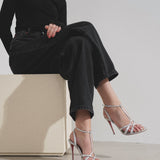 Tangueva 100 silver sandals