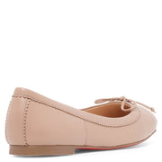 Mamadrague beige leather flats