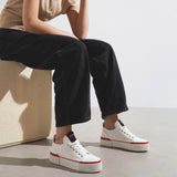 Super Pedro white canvas sneakers