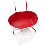 Cabata small white leather bag