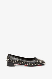 Sweetie Jane spiked leather ballerinas