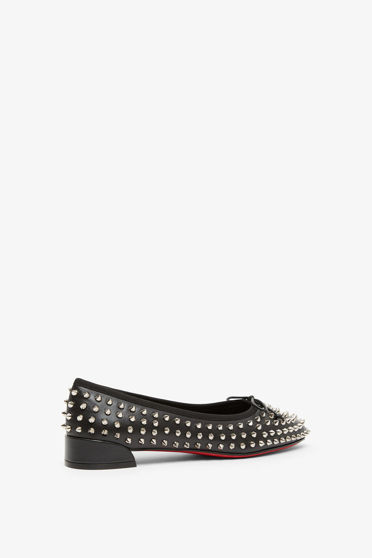 Sweetie Jane spiked leather ballerinas