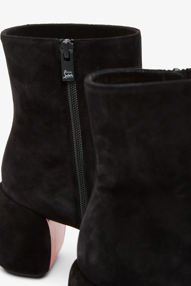 Minny 70 black suede boots