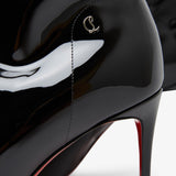 Sporty Kate 85 black patent boots