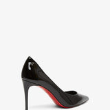 Sporty Kate 85 black patent pumps