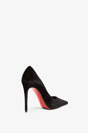 Kate Max 100 black velvet pumps