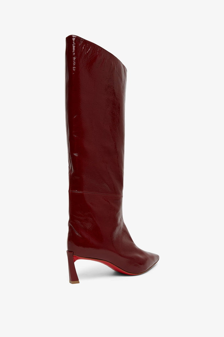 Condorocombo 55 red soft patent boots