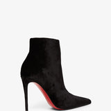 Kate Max 100 black velvet boots