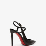 Jenlove 100 black glitter pumps