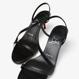 Rosalie 55 black leather sandals