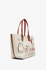 Cabata beach small canvas tote bag