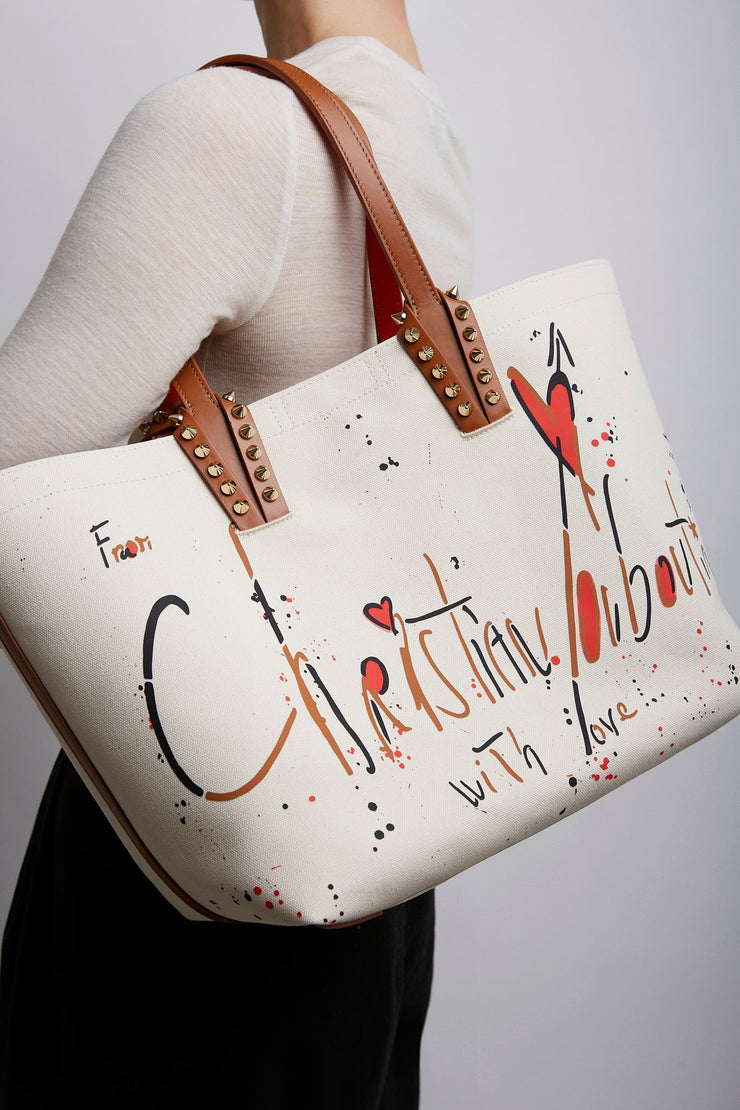 Cabata beach small canvas tote bag