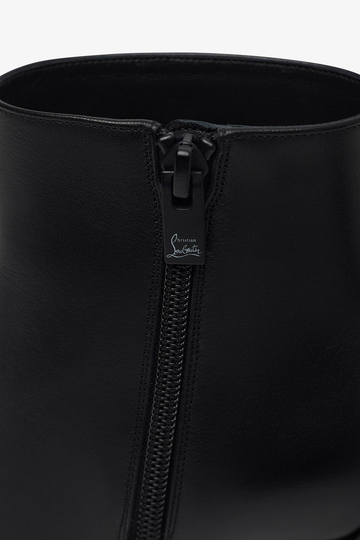Turela 85 black leather boots
