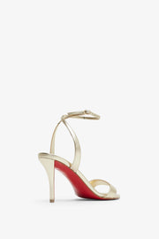 Miss Z 80 gold sandals