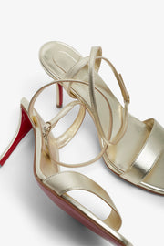 Miss Z 80 gold sandals