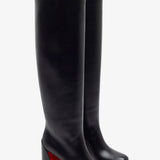 Janitta 85 black leather boots