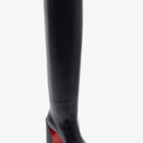 Janitta 85 black leather boots