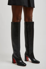 Janitta 85 black leather boots