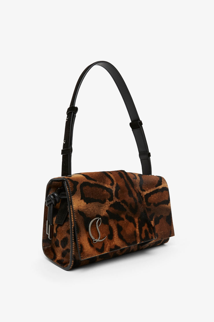 Baggy S leopard shoulder bag