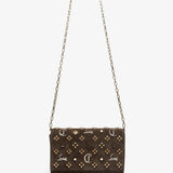 Paloma brown clutch