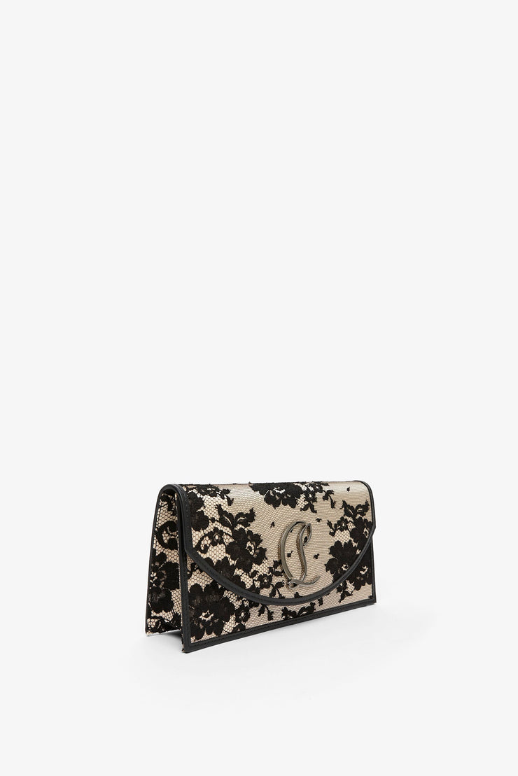 Loubi54 black clutch