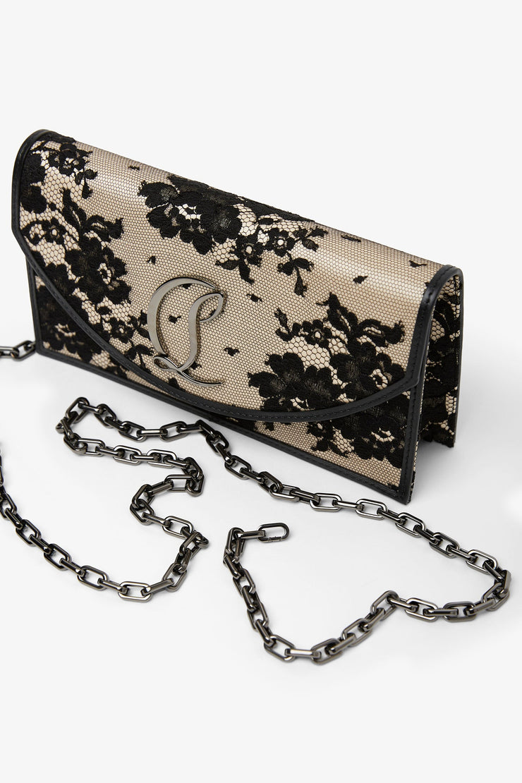 Loubi54 black clutch