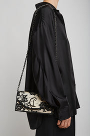 Loubi54 black clutch