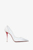 Miss Z 100 white degrastrass pumps