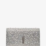Bettina sliver strass clutch