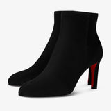 Fannylove booty 85 black suede ankle boots