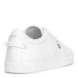 Urban street white logo sneakers