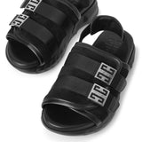 Marshmallow sling-back sandals