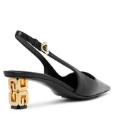 G Cube 50 black slingback pumps